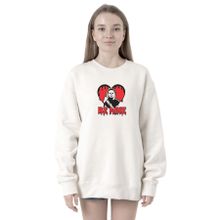 Tshirthane P20198S4871 Be Mine Michael Myer Beyaz Kadın Kapüşonlu Sweatshirt