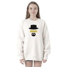 Tshirthane P20307S2247 Breaking Bad Yellow Say My Name Head Beyaz Kadın Kapüşonlu Sweatshirt