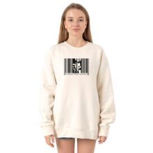 Tshirthane P20438S1491 Ekru Kadın Sweatshirt