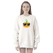 Tshirthane P20627S6977 Cool Pumpkin 2ip Kadın Beyaz Sweatshirt