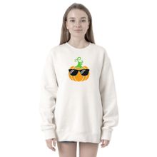 Tshirthane P20627S6977 Cool Pumpkin 2ip Kadın Beyaz Sweatshirt