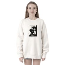 Tshirthane P20706S7104 Cowboy Bebop Spike See You Space Cowboy 2ip Kadın Beyaz Sweatshirt