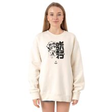 Tshirthane P20724S2017 Ekru Kadın Sweatshirt