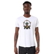 Tshirthane P20781S9260 Bisiklet Yaka Beyaz Erkek T-shirt