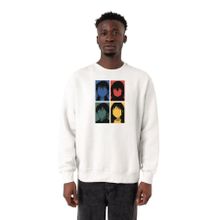 Tshirthane P21008S2666 Beyaz Erkek Sweatshirt