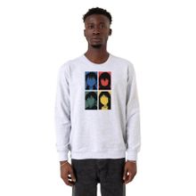 Tshirthane P21009S9809 Erased Anime All Main Character Minimal Colorful Art Karmelanj 2ip Erkek Sweatshirt