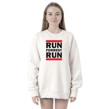 Tshirthane P21071S3709 Forrest Gump Run Forrest Run 2ip Kadın Beyaz Sweatshirt