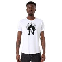 Tshirthane P21145S734 Bisiklet Yaka Beyaz Erkek T-shirt