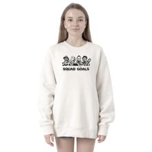 Tshirthane P21366S7180 Horror Movie Squad Goals 2ip Kadın Beyaz Sweatshirt