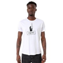Tshirthane P21670S7200 Bisiklet Yaka Beyaz Erkek T-shirt