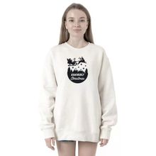 Tshirthane P21896S3896 Merry Christmas Sleigh 2ip Kadın Beyaz Sweatshirt