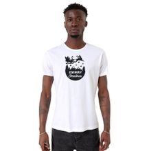 Tshirthane P21905S3132 Bisiklet Yaka Beyaz Erkek T-shirt