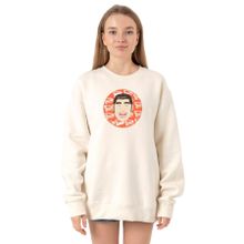 Tshirthane P22055S4513 Ekru Kadın Sweatshirt