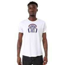 Tshirthane P22188S8525 Bisiklet Yaka Beyaz Erkek T-shirt