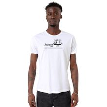 Tshirthane P22372S6895 Bisiklet Yaka Beyaz Erkek T-shirt