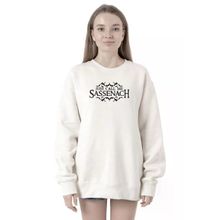 Tshirthane P22421S6369 Beyaz Kadın Sweatshirt