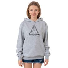 Tshirthane P22548S6698 Princess Mononoke Wolves Grimelanj 3ip Kapüşonlu Kadın Sweatshirt