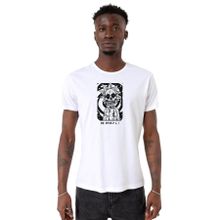 Tshirthane P22608S6027 Bisiklet Yaka Beyaz Erkek T-shirt