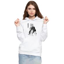 Tshirthane P22703S5812 Rurouni Kenshin Poster Japan Beyaz 3ip Kapüşonlu Kadın Sweatshirt