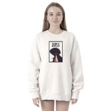 Tshirthane P22739S9724 See You in Space Cowboys Minimalist Anime Poster Beyaz 2ip Kadın Sweatshirt