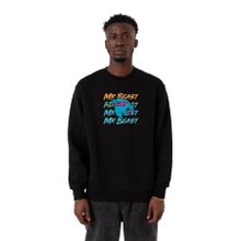 Tshirthane P22846S6845 Siyah Erkek Sweatshirt