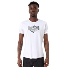Tshirthane P22880S5201 Bisiklet Yaka Beyaz Erkek T-shirt
