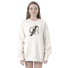 Tshirthane P23011S239 Steins Gate Okabe and Kurisu Beyaz 2ip Kadın Sweatshirt