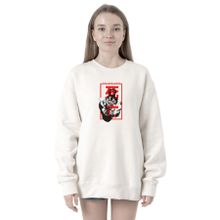 Tshirthane P23145S1665 The Mad Titan Thanos Beyaz 2ip Kadın Sweatshirt