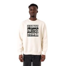 Tshirthane P23182S6993 Ekru Erkek Sweatshirt