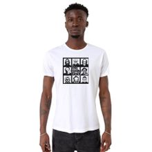 Tshirthane P23189S3357 Bisiklet Yaka Beyaz Erkek T-shirt
