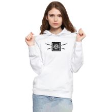 Tshirthane P23379S8910 The Wheel Of Time Aiel 3ip Kapşonlu Kadın Beyaz Sweatshirt