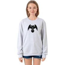 Tshirthane P23460S987 Thor's Ravens Huginn and Muninn Grimelanj 2ip Kadın Sweatshirt