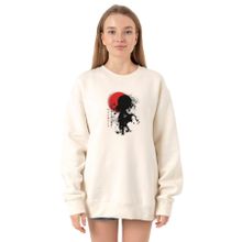 Tshirthane P23540S9149 Ekru Kadın Sweatshirt