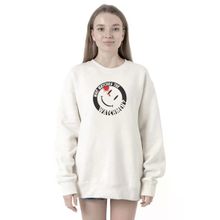 Tshirthane P23562S8558 Beyaz Kadın Sweatshirt