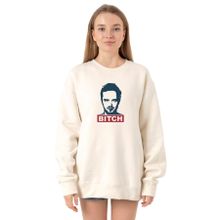 Tshirthane P23616S7063 Ekru Kadın Sweatshirt