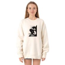Tshirthane P23636S5929 Ekru Kadın Sweatshirt