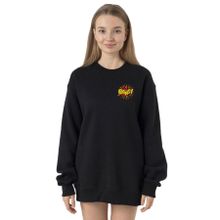 Tshirthane P23726S1470 Siyah Kadın Sweatshirt