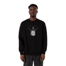 Tshirthane P23989S6351 Siyah Erkek Sweatshirt