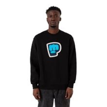 Tshirthane P24057S7106 Siyah Erkek Sweatshirt