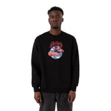 Tshirthane P24180S662 Siyah Erkek Sweatshirt