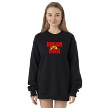 Tshirthane P24201S1114 Siyah Kadın Sweatshirt
