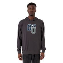Tshirthane P24332S4419 Gen V Godolkin University Abbreviation Füme Kapüşonlu Erkek Sweatshirt