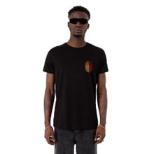 Tshirthane Parmak İzi Sarı Kırmızı Siyah Erkek T-shirt
