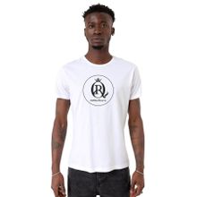 Tshirthane Rolling Quartz Logo Beyaz Bisiklet Yaka Erkek T-shirt