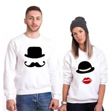 Tshirthane Şapka 2'li Sevgili Sweatshirt