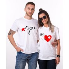 Tshirthane Sen Benim Eksik Parçamsın 2'li Sevgili T-shirt