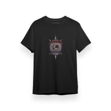 Tshirthane Shadow and Bone Alkemi Siyah Kısa Kol Erkek T-shirt