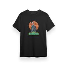Tshirthane Sherlock Beaker Street Siyah Kısa Kol Erkek T-shirt
