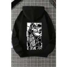 Tshirthane Skullcracked Unisex Pamuk Sweatshirt