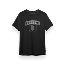 Tshirthane Slam Dunk Shohoku Shirt Siyah Kısa Kol Erkek T-shirt